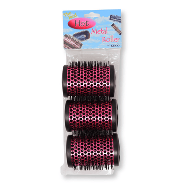 KECO_Hot Metal Rollers – 2.16” Pink_Cosmetic World
